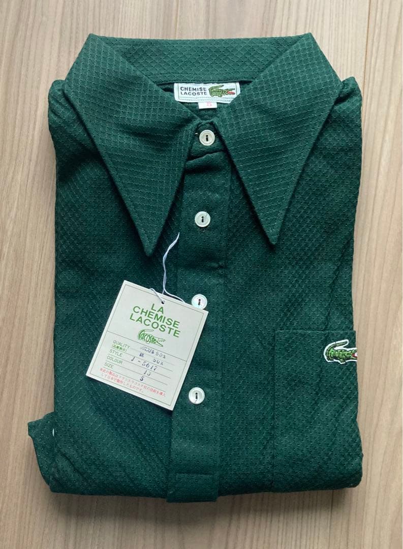 シュミーズラコステ 長袖ポロシャツ