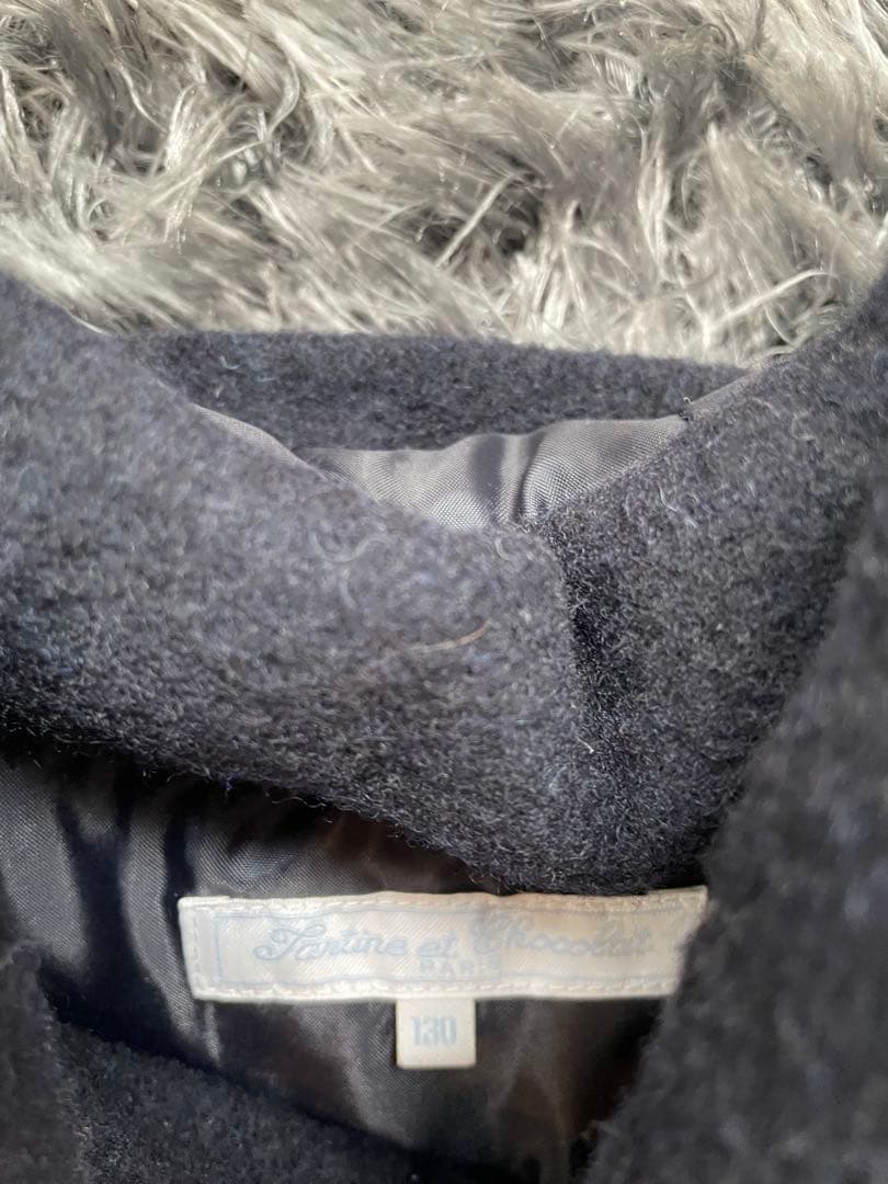 タルティーヌエショコラ　ダッフルコート　130センチ