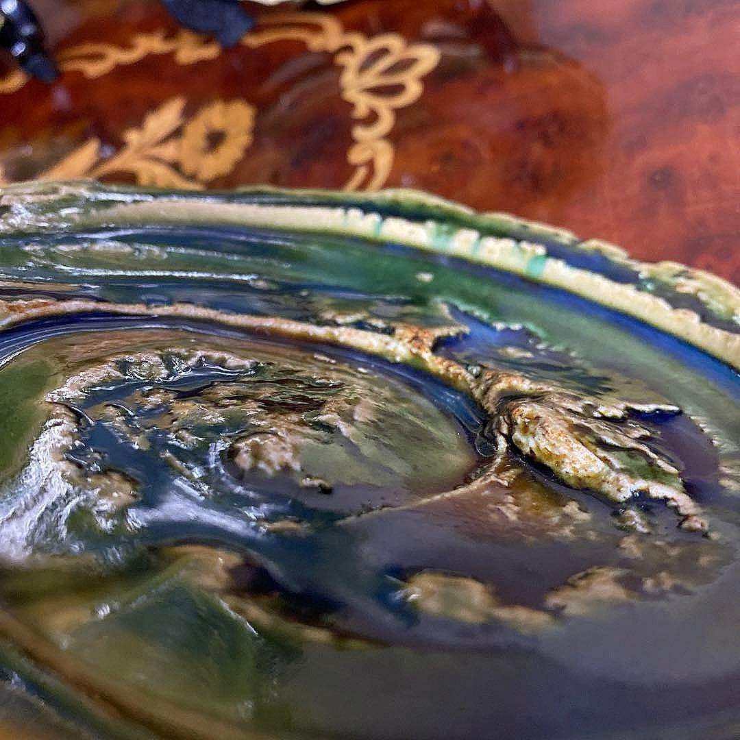 織部焼　山田正和？　皿　銘々皿　5枚