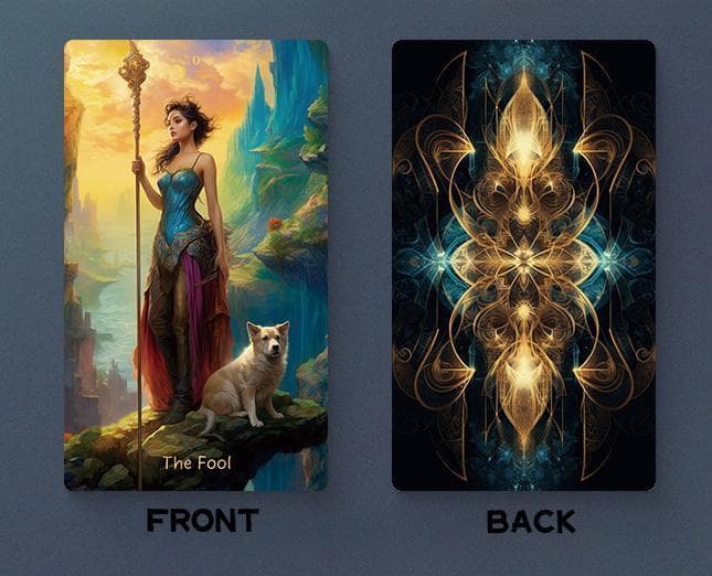 【正規品タロットカード】新作✨入手困難な海外美麗デッキ✨光の王国のタロットカード