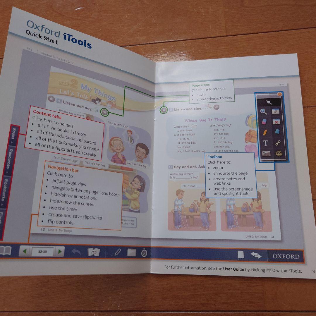 Let's Go 4th edition Oxford itools 6枚教師用