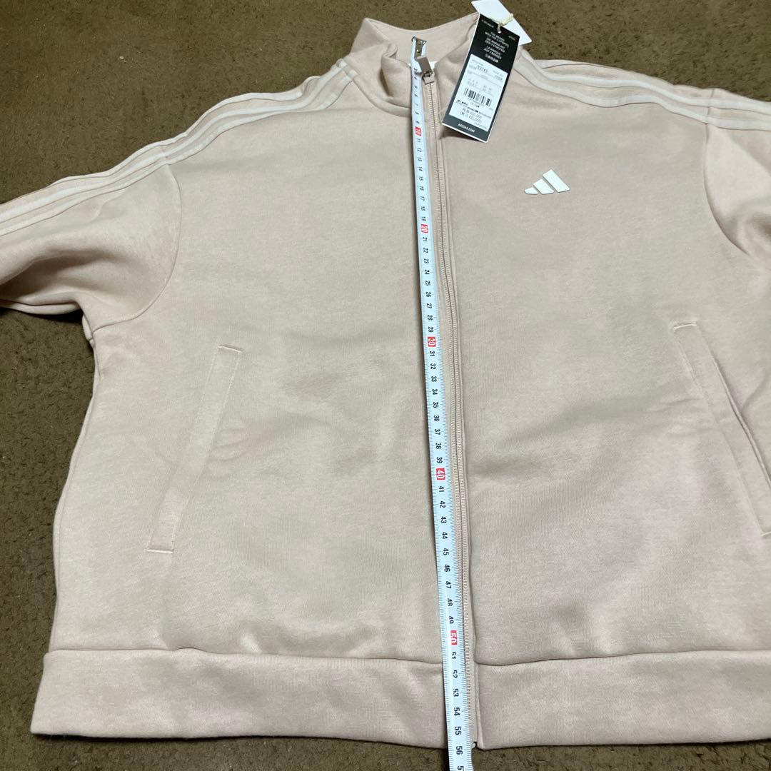adidas ゴルフジャケットとスカートセット新品、タグ付き Lサイズ ベージュ