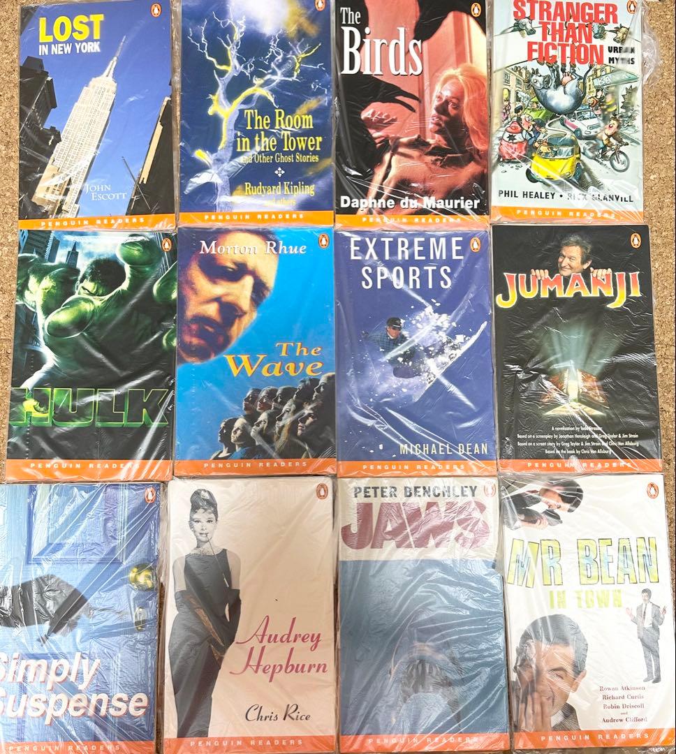 【裁断済】英語多読　Penguin Readers Level 2 77冊