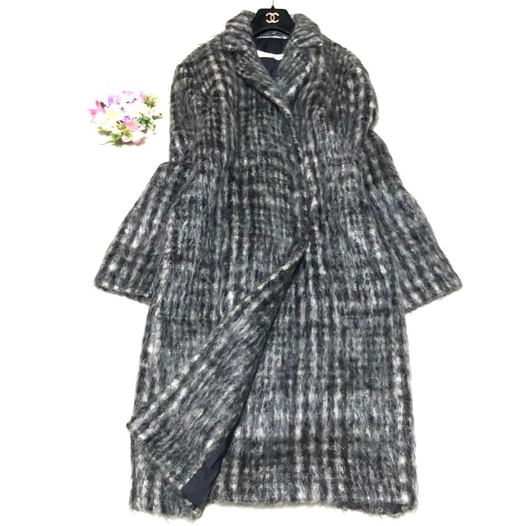 ★ エネコ様マックスマーラ　チェスターオーバーコート　シャギー❤︎モヘヤ❤︎　M L