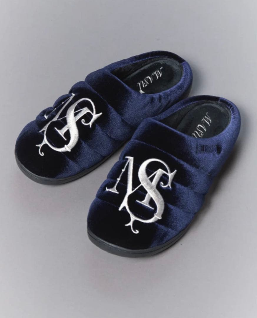 靴 SUBU x MASU M.S. CREST SANDAL NAVY