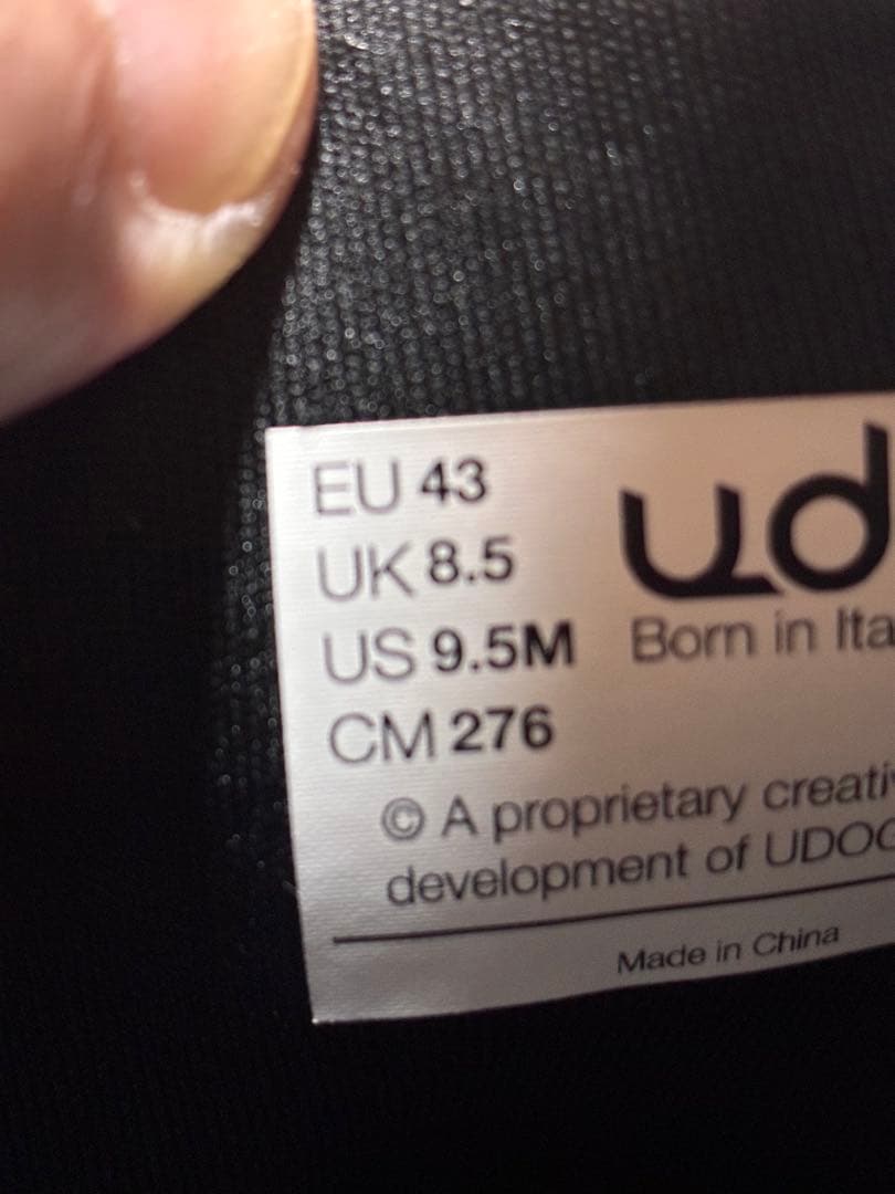 す*郎様 UDOGユードッグ　Tensione Black 43EU ビンディン