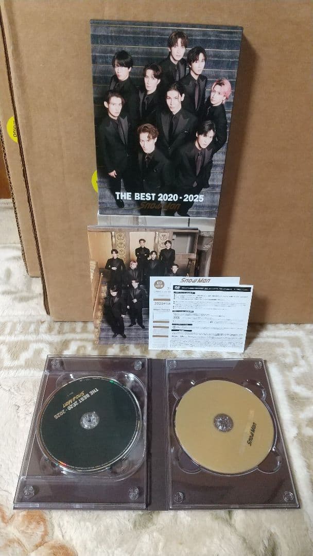 THE BEST 2020 - 2025 Man 初回盤A 初回盤B