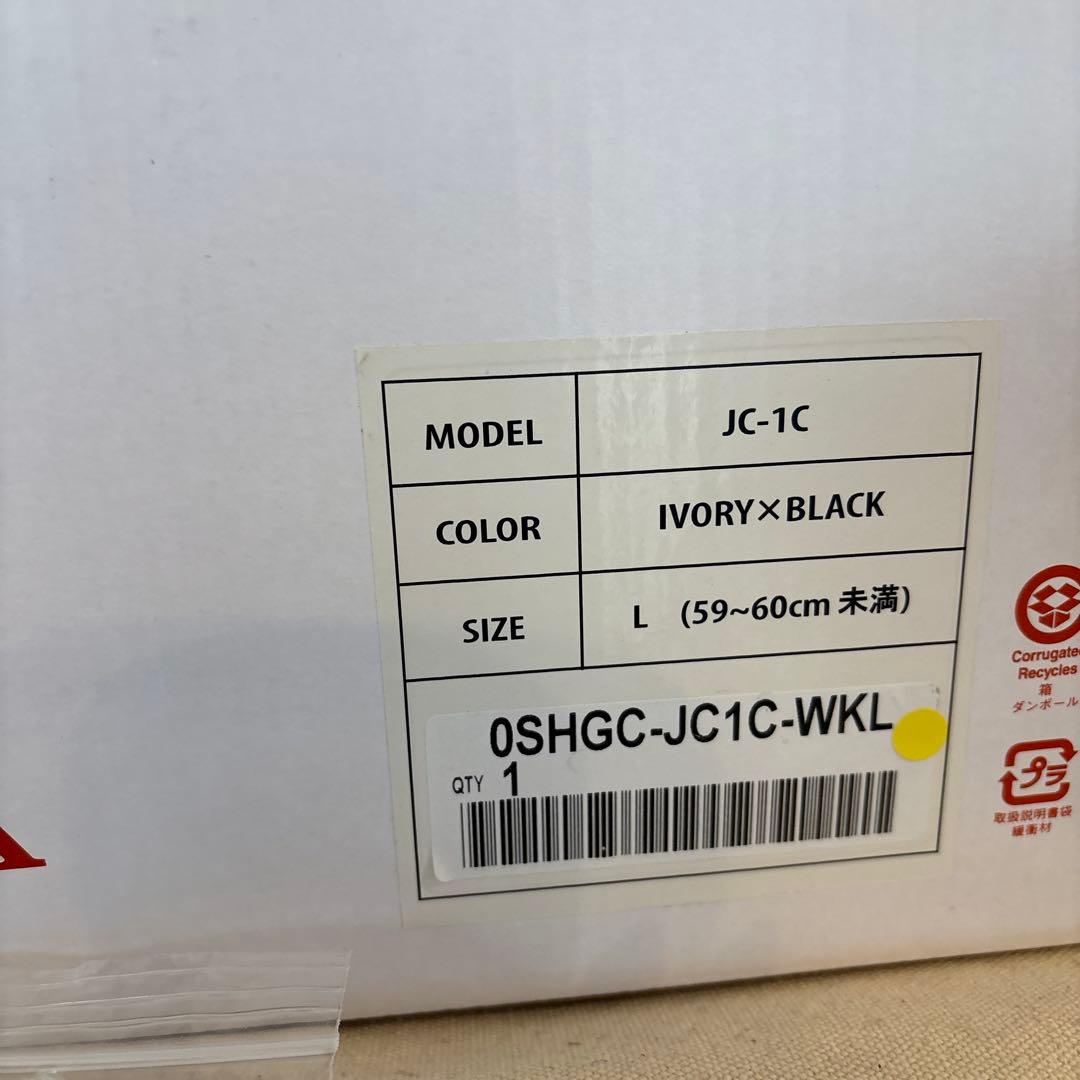 Honda Monkey ヘルメットJC-1C アイボリー×ブラックLサイズ