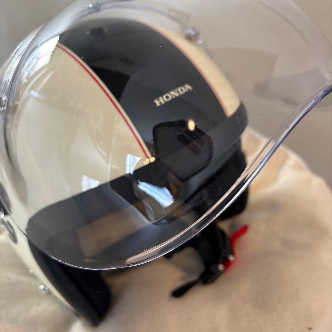 Honda Monkey ヘルメットJC-1C アイボリー×ブラックLサイズ