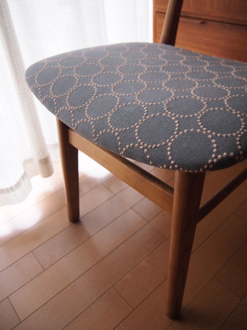 ま〜こさん専用 ミナペルホネン クラッシュゲート ハンドメイド チェアA 椅子