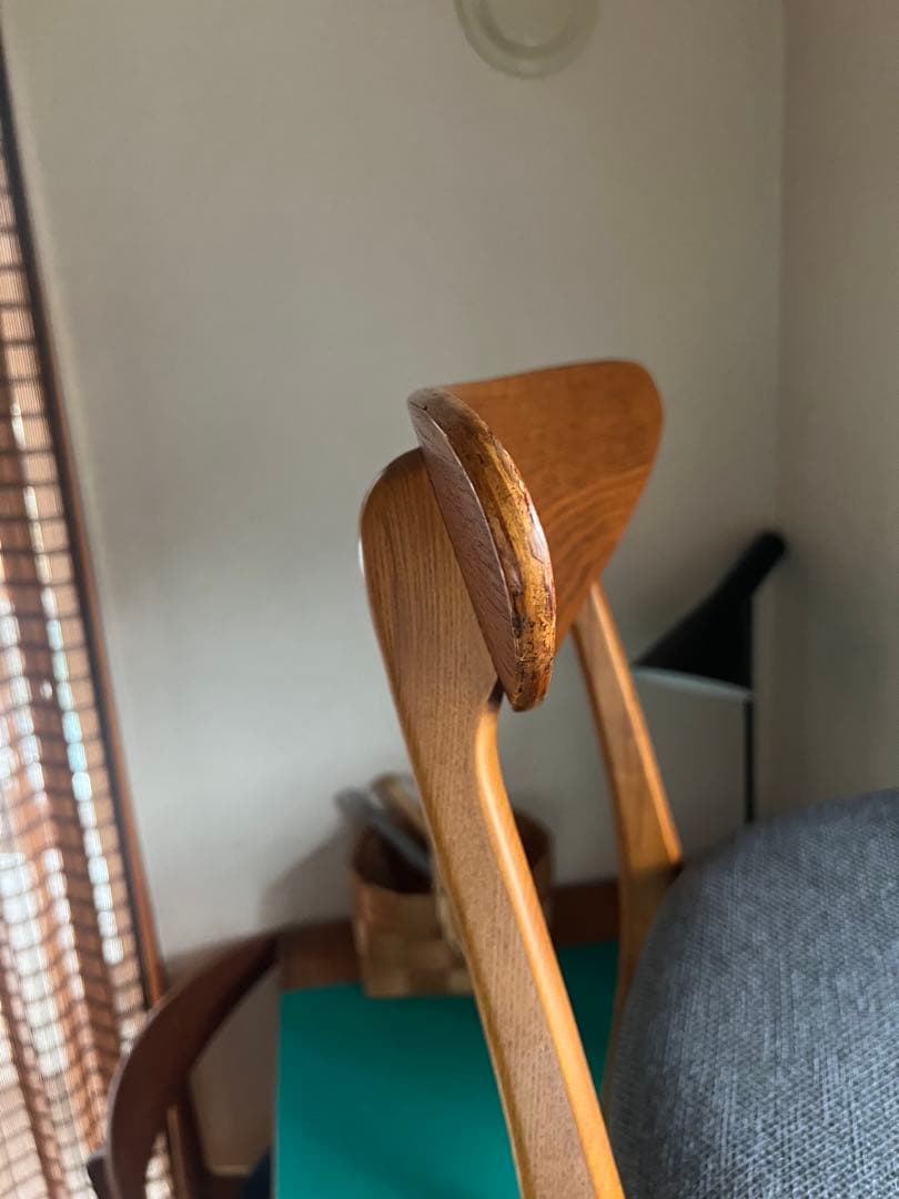 ま〜こさん専用 ミナペルホネン クラッシュゲート ハンドメイド チェアA 椅子