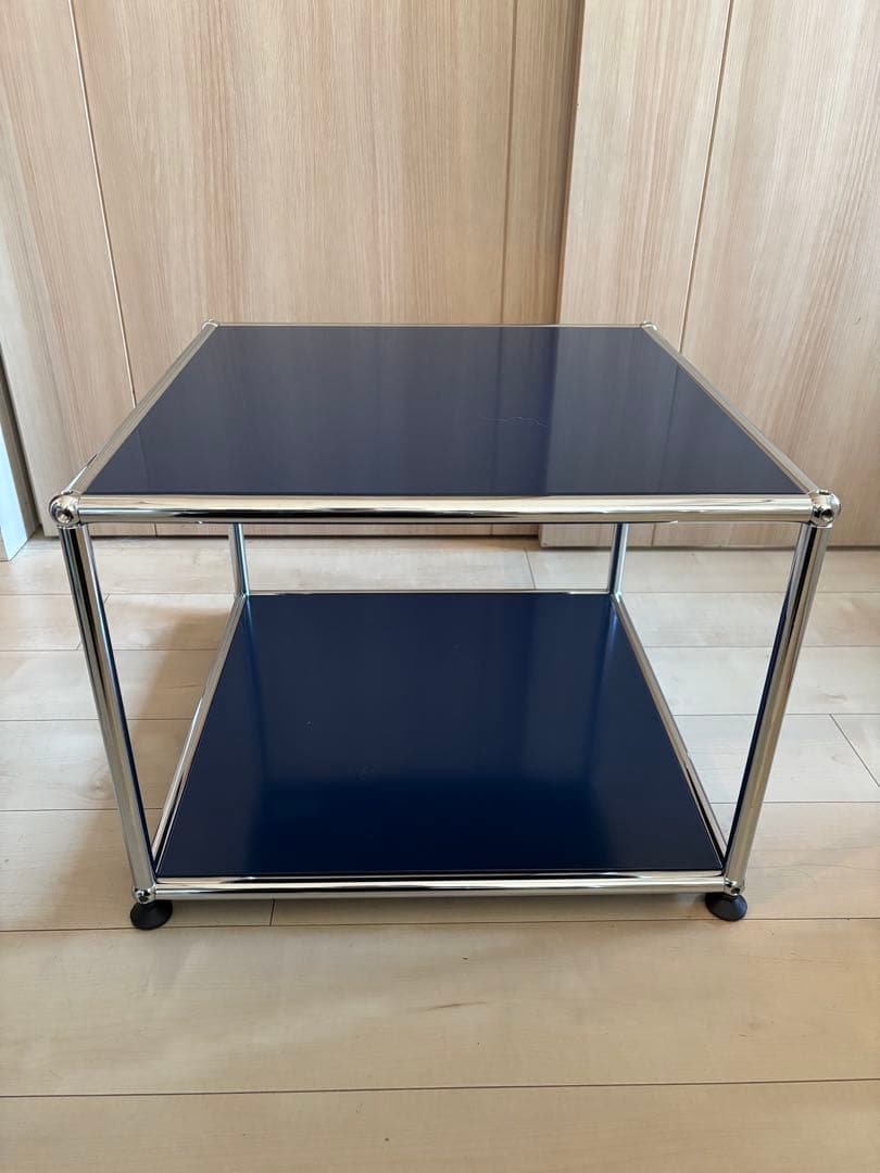 USMハラー　ローテーブル　サイドテーブル　キャビネット　シェルフ