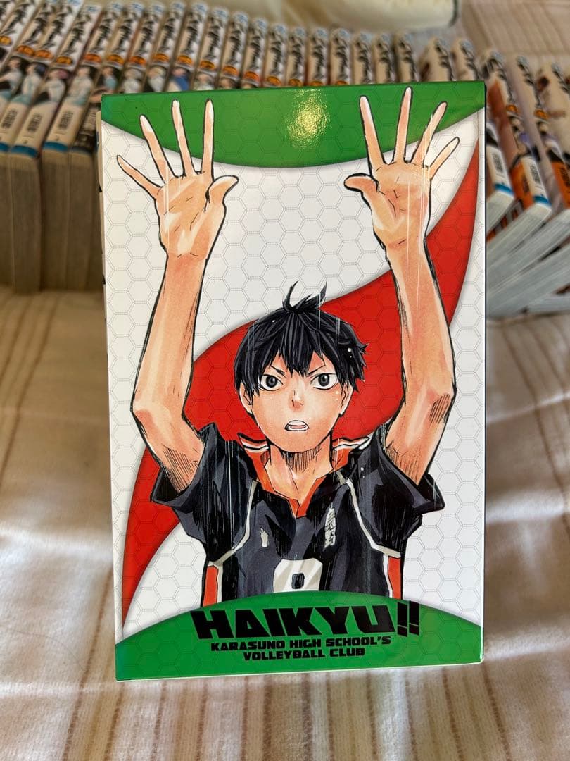 ハイキュー!! 全45巻 （38巻抜けてます）+ 10冊収納BOX暗記シート付き
