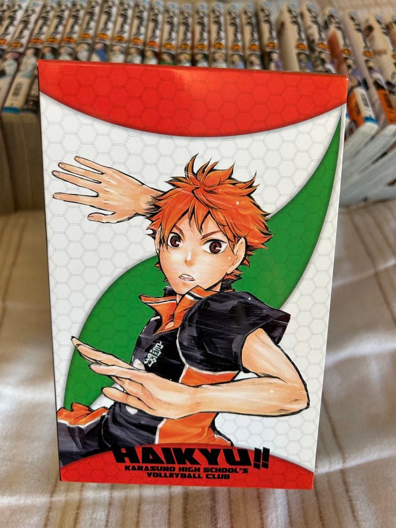 ハイキュー!! 全45巻 （38巻抜けてます）+ 10冊収納BOX暗記シート付き