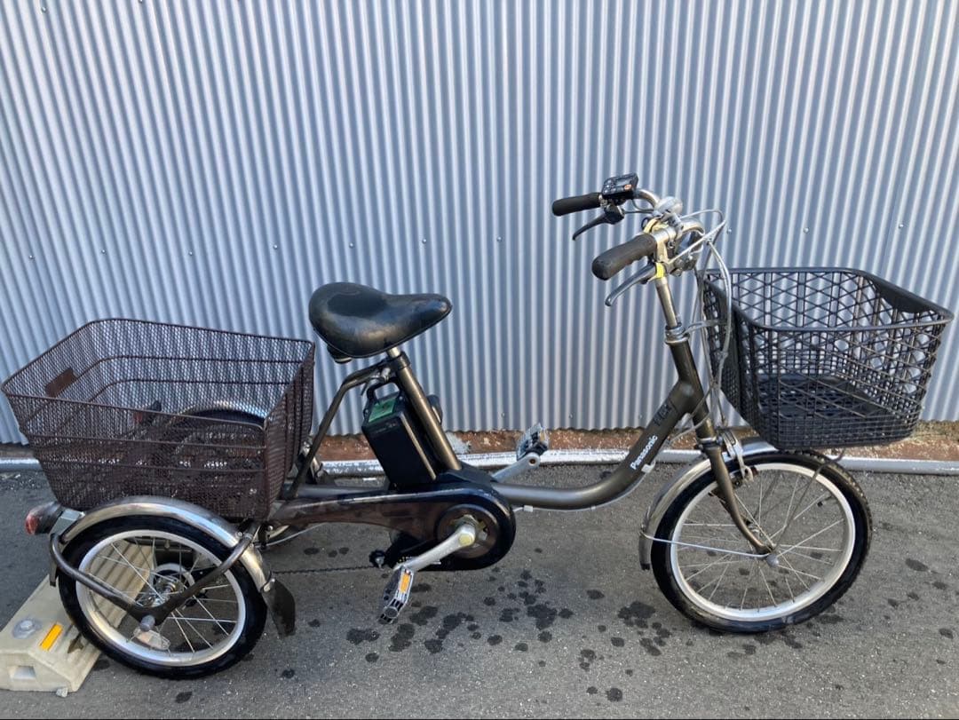 パナソニック最新機種電動アシスト自転車viviLIFE3輪車18-16インチ
