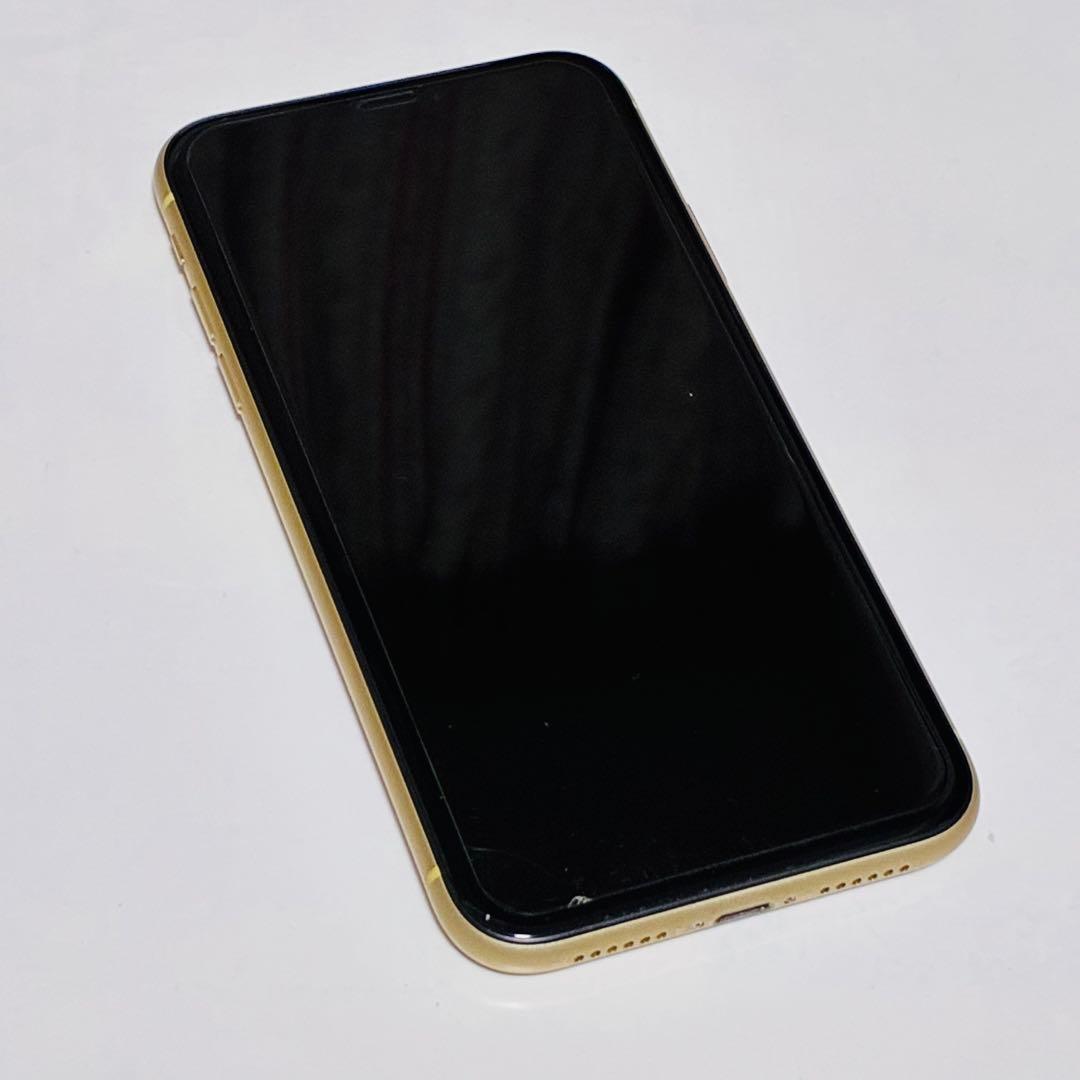Apple iPhoneⅩr本体　イエロー au 64GB
