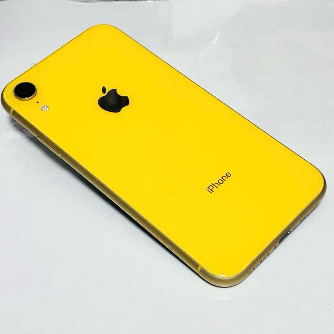 Apple iPhoneⅩr本体　イエロー au 64GB