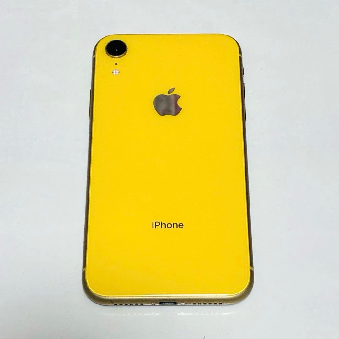 Apple iPhoneⅩr本体　イエロー au 64GB
