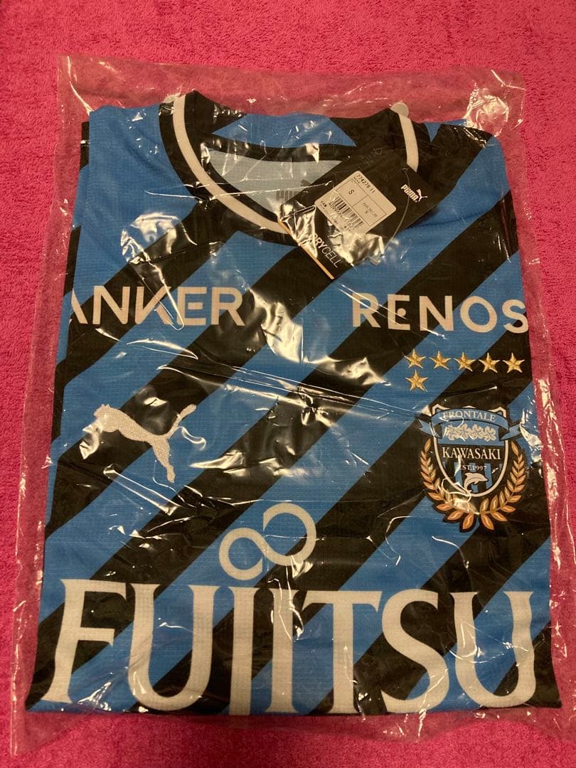 新品未使用 川崎フロンターレ 2023年1stレギュラーユニフォーム Sサイズ