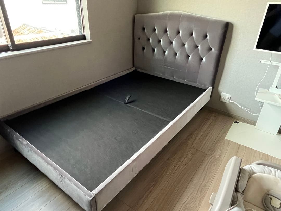 Francfranc セミダブルベッドフレーム&マットレス