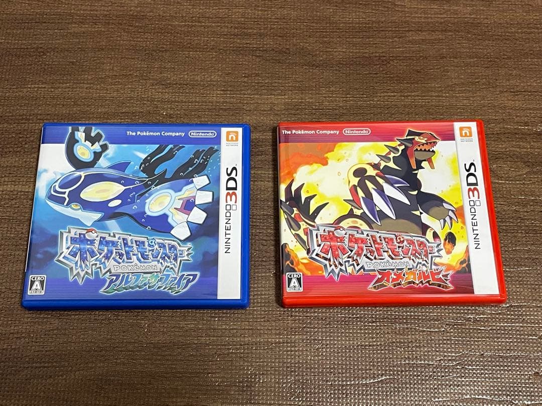 ポケットモンスター アルファサファイア & オメガルビー セット　特典付き