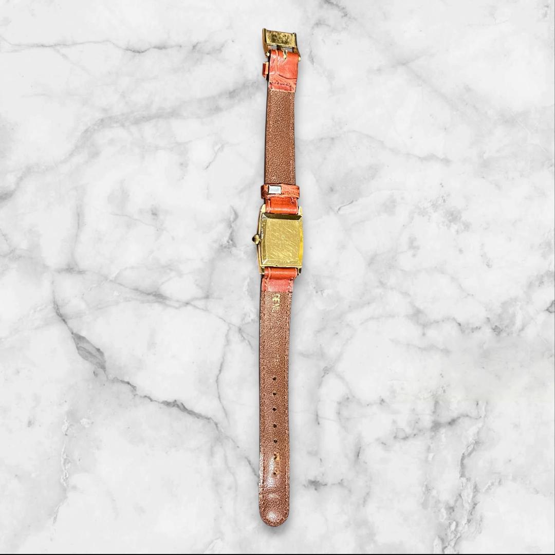 FABERGÉ ファベルジェ 腕時計 ヴィンテージ 手巻き ゴールド レザー