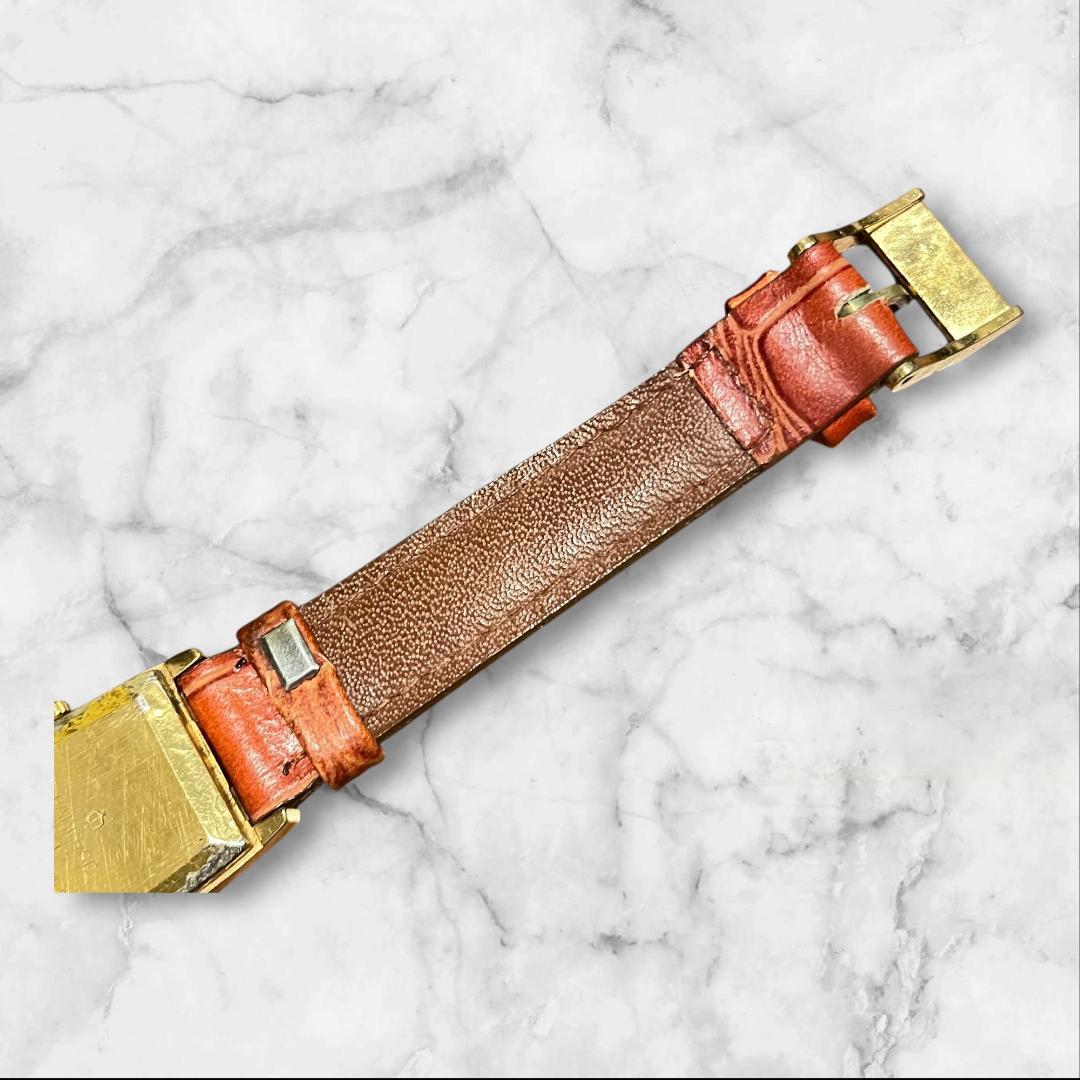 FABERGÉ ファベルジェ 腕時計 ヴィンテージ 手巻き ゴールド レザー