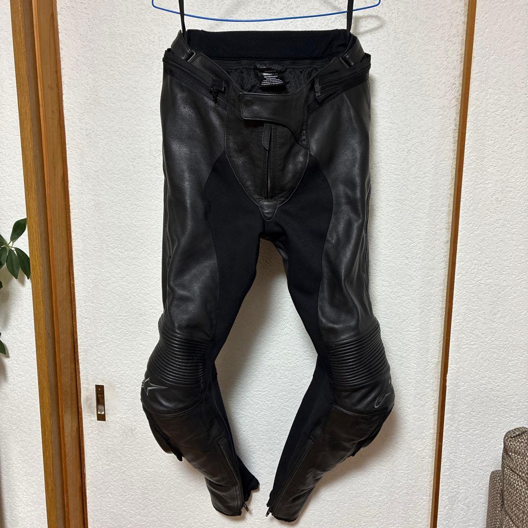 アルパインスターズ　ミサイルV2 レザーパンツ