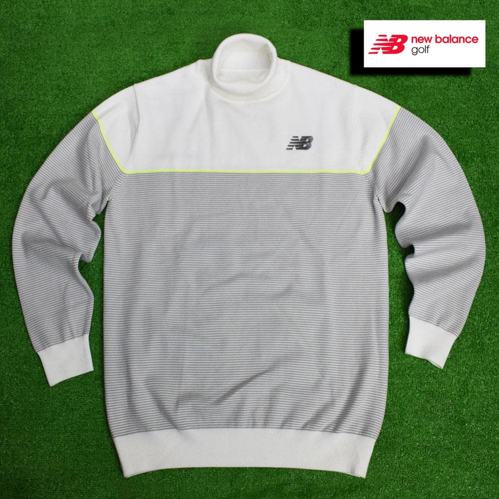 た*か様 ニューバランス ゴルフ タートルネックセーター【ホワイト/５】新品！