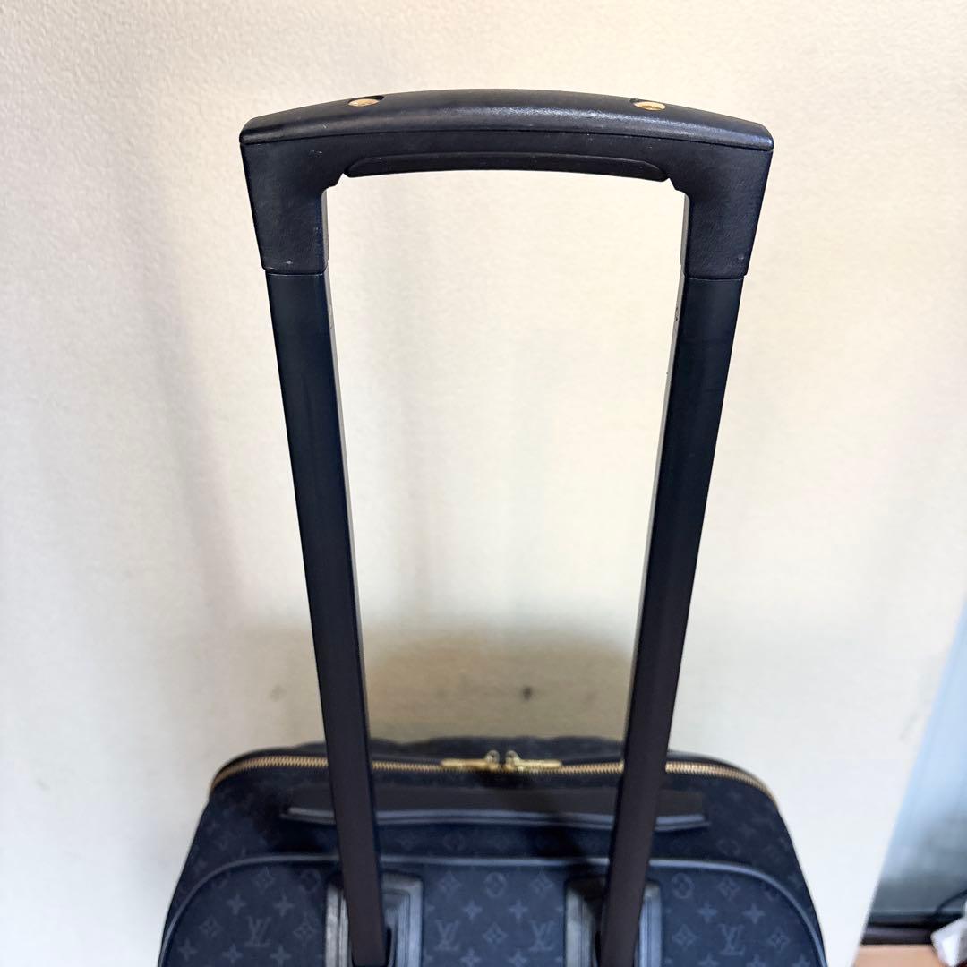 ルイヴィトン M23281 モノグラム ミニ アネット キャリー ブルー