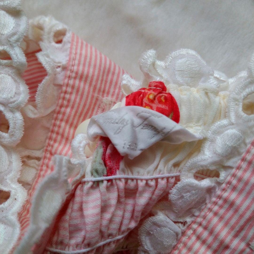 エミリーテンプル いちご ひざ丈ワンピース キャミソール ピンク 赤 160