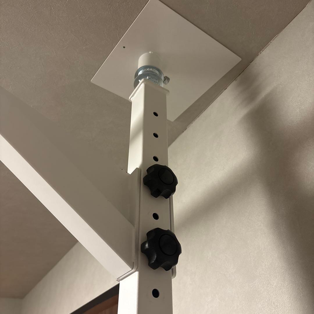 KENSUI kaku model 1 懸垂バー 高さ調整可能 ホワイト