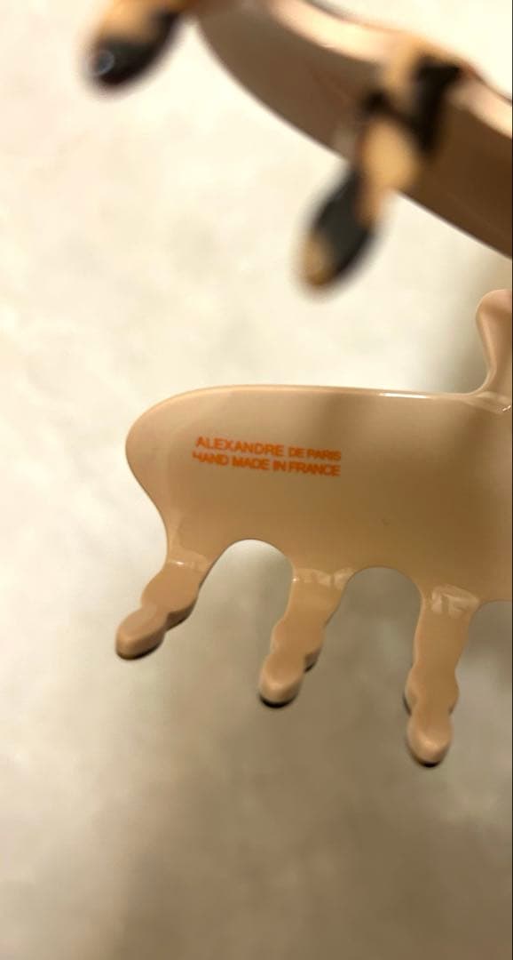 未使用✨美品 ALEXANDRE DE PARIS へアクリップ