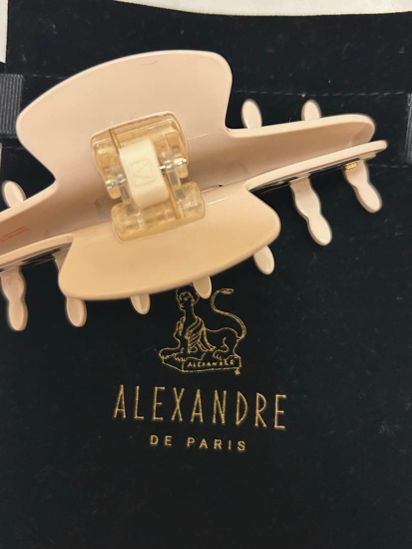 未使用✨美品 ALEXANDRE DE PARIS へアクリップ