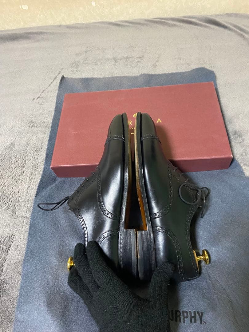 カルミナ　7.5　レイン　セミグローブ