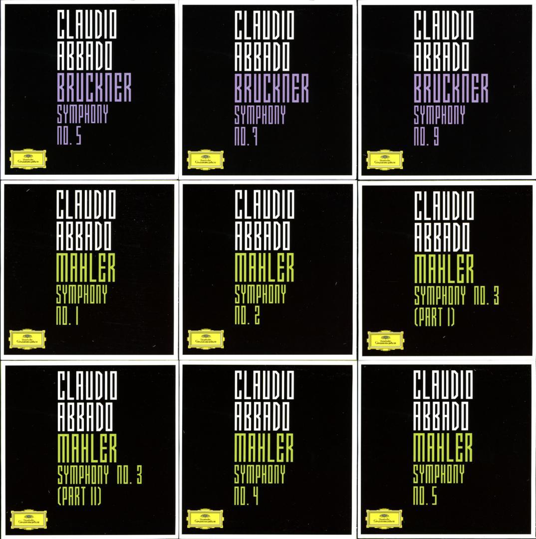 クラウディオ・アバド　ザ・シンフォニー・エディション　41枚組