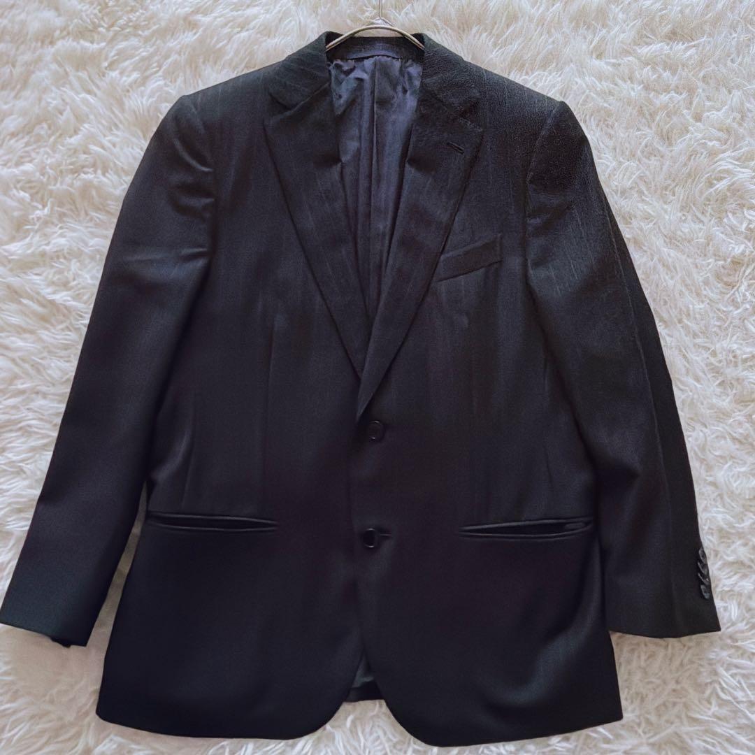 美品 エルメネジルドゼニア TROFEO ライン シングルスーツ セットアップ