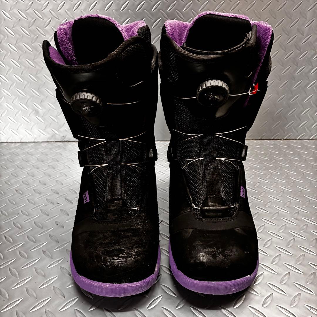 【豪華！】サロモン フロンティア 143cm BOAブーツ レディース3点セット