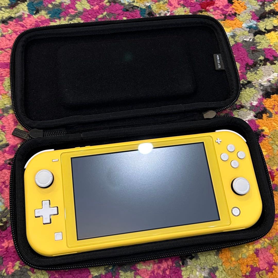 すず【中古美品】Nintendo Switch Lite イエロー 本体