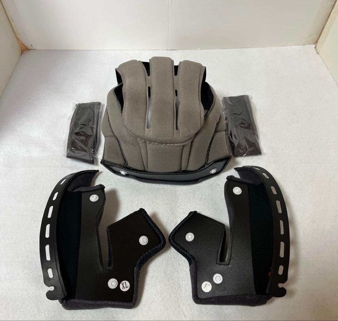 shoei gt-air 新品　XLサイズ　内装パットセット　チークパットなど