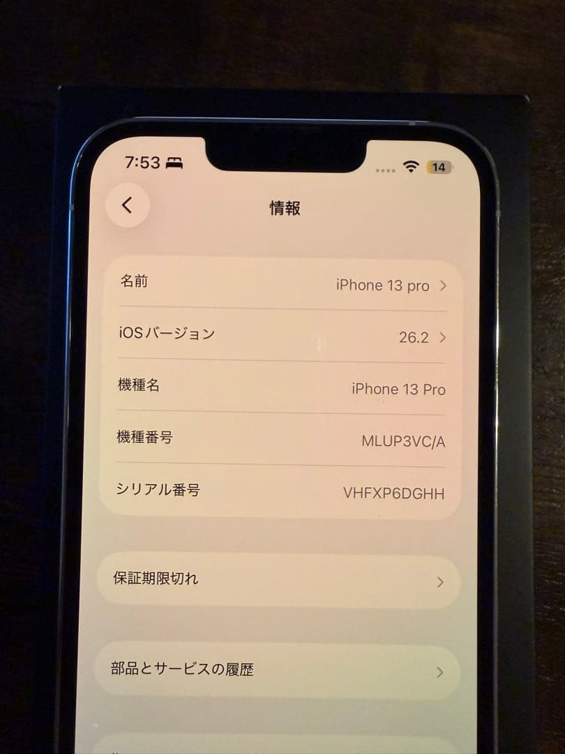 iPhone 13 Pro シルバー 256GB 海外版 シャッター音なし