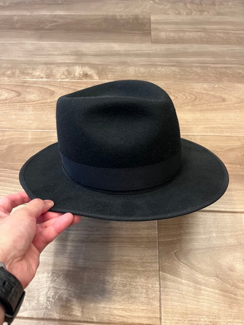 カシラ CA4LA ワイドブリムハット ウールハット