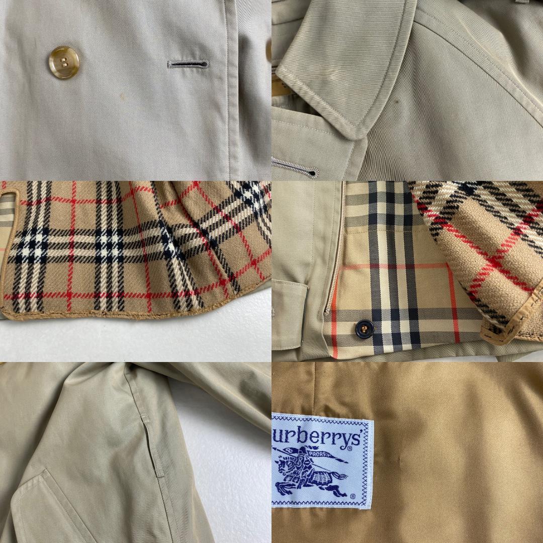 BURBERRYS トレンチコート ノバチェック ライナー付 白タグ