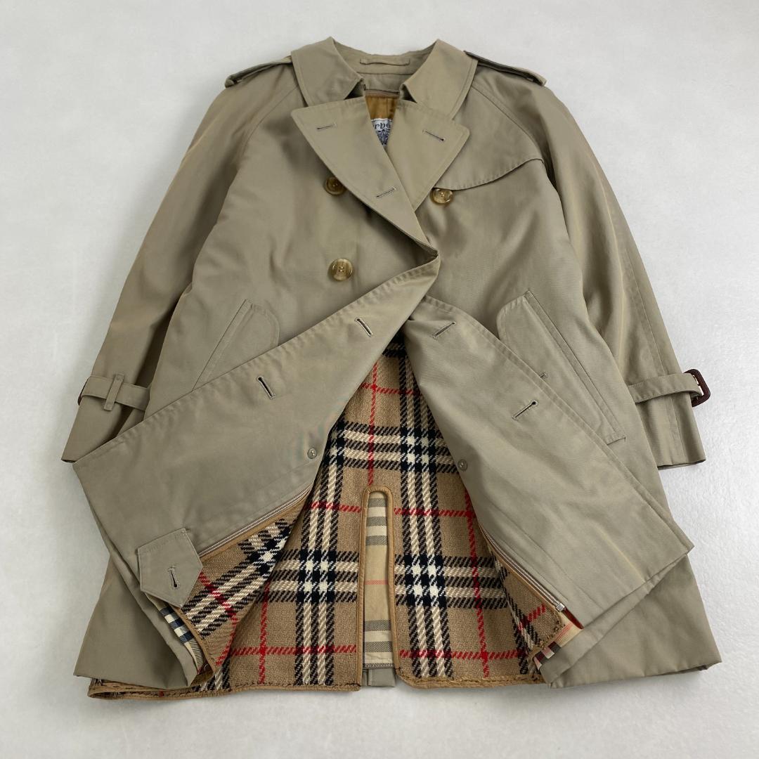 BURBERRYS トレンチコート ノバチェック ライナー付 白タグ