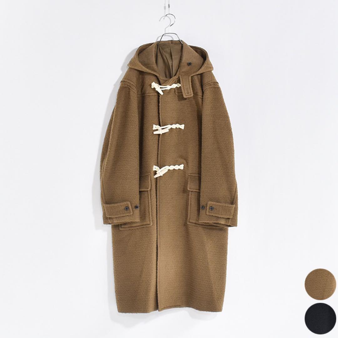 D*様 blurhms ROOTSTOCK ウールモヘアダッフルコート 2 ブラ