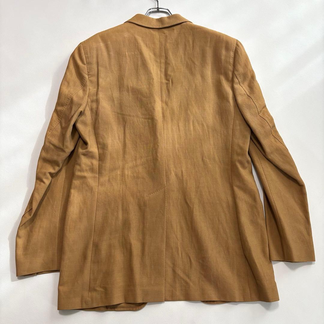 ドルチェアンドガッバーナ[3XLサイズ リネン混]テーラードジャケット ベージュ
