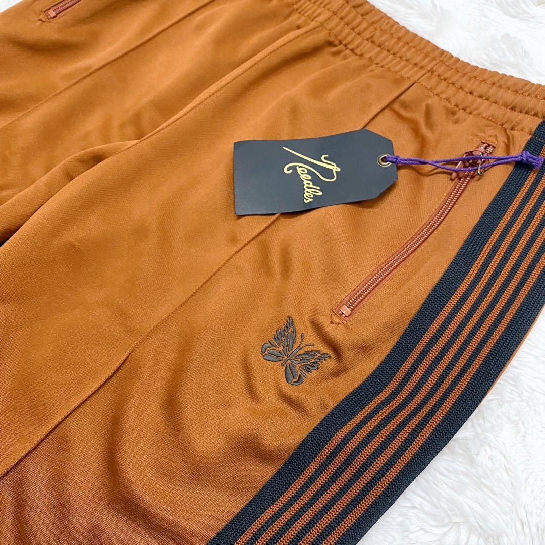 【岩﨑充洋様】ニードルス ジップド トラックパンツ ジャージ ブラウン Ｌ