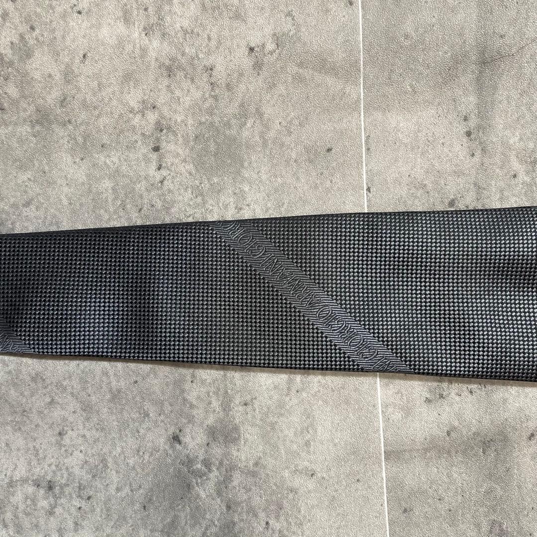 【5点セット】 アルマーニ セットアップ ピンズ ネクタイシャツ グレー XL