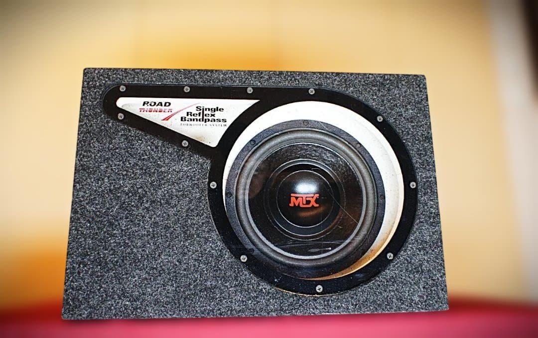 お値下げ【美品】MTX ROAD THUNDER30㎝級 極低音ウーハー＆BOX