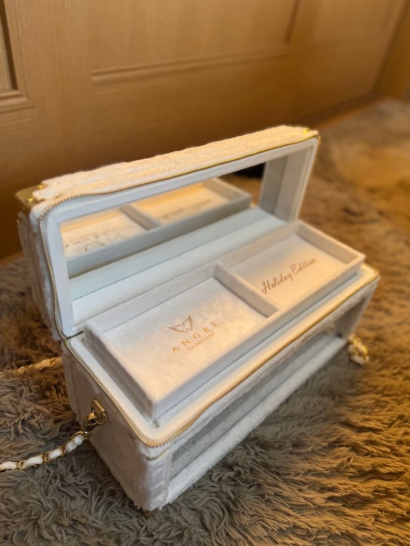 エンジェルシャンパン　空瓶、箱　セット売り